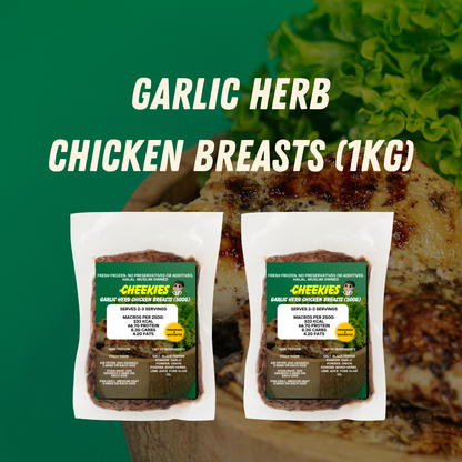 Garlic Herb Chicken Breasts (1kg)