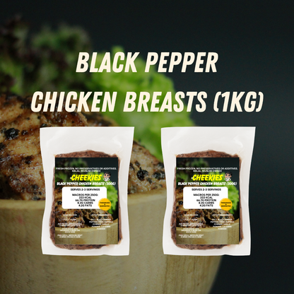 Black Pepper Chicken Breasts (1kg)