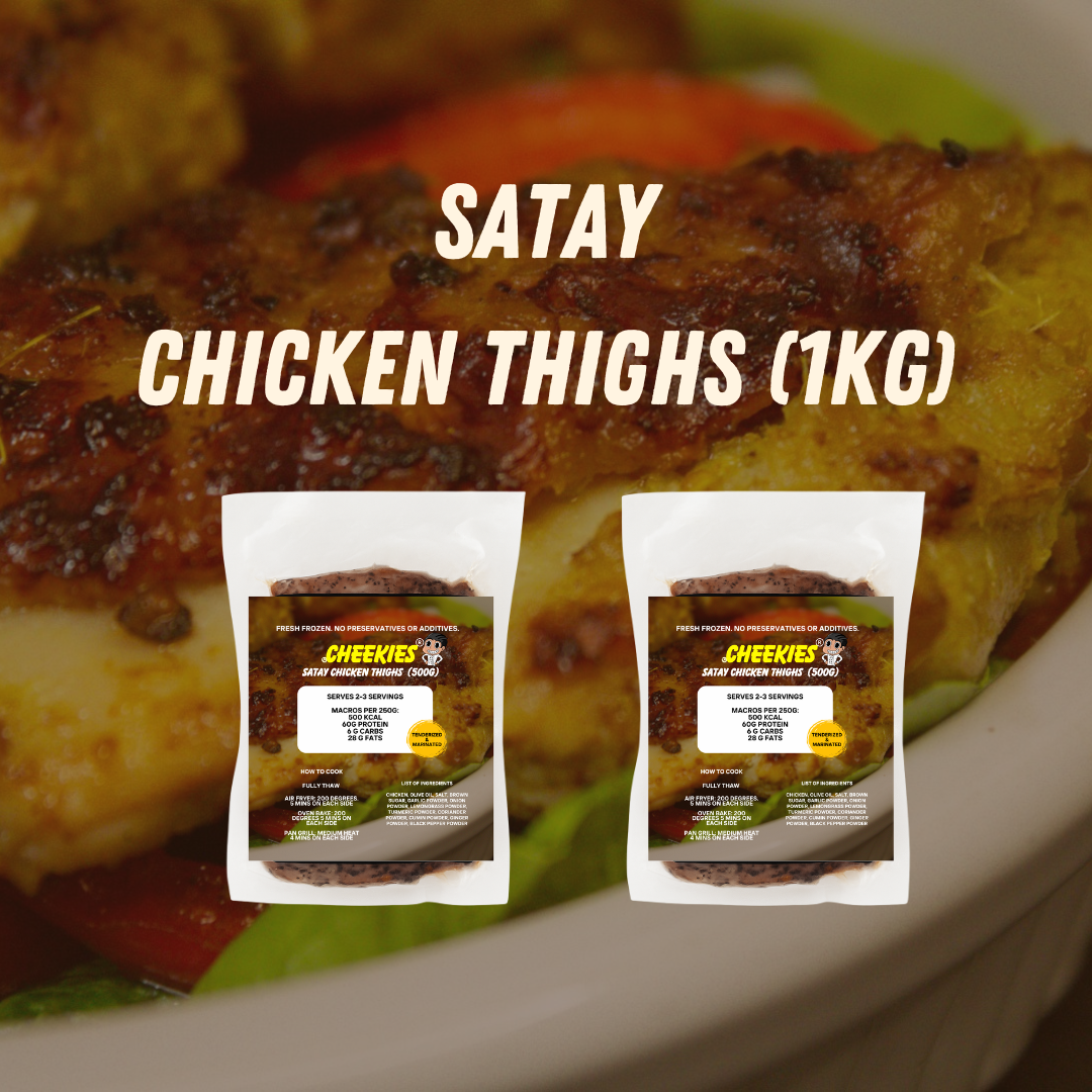 Chicken Chop Buddy Pack 2kg - Black Pepper & Satay